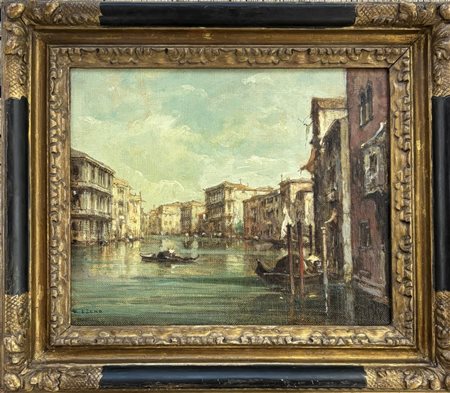 Eugenio Bonivento Chioggia 1880 - Milano 1956, Venezia, Canal Grande