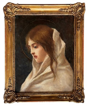 Umberto Dell'Orto Attribuito Milano 1848 - 1895, Ritratto