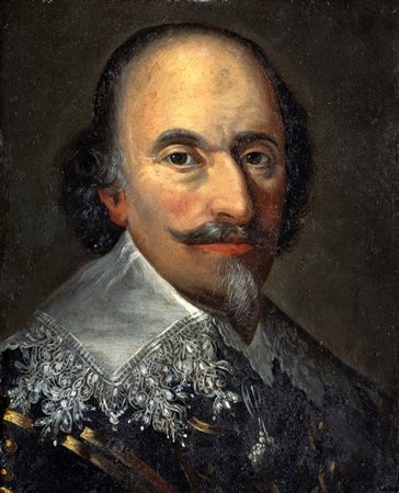 Jacob Ferdinand Voet (ambito di) (Anversa 1639-Parigi 1689) Ritratto di...