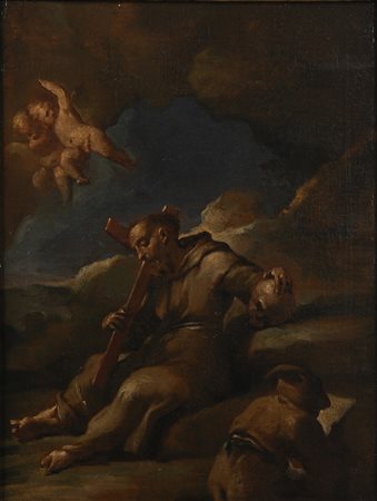 Giuseppe Varotti (attribuito a) (Bologna 1715-Bologna 1780) Bozzetto di San...