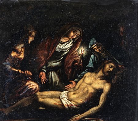 Leandro Dal Ponte Bassano (Bassano del Grappa 1557-Venezia 1622) Deposizione...