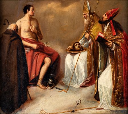 Andrea Appiani (ambito di) (Milano 1754-Milano 1817) SAN SEBASTIANO,...