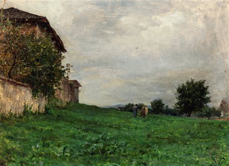 Demetrio Cosola (San Sebastiano Po 1851-Chivasso 1895) Campagna chivassese -...