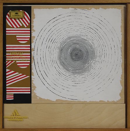 Tilson Joe Spiral, 1983 multiplo serigrafico in legno, cm. 30x24 inserito...