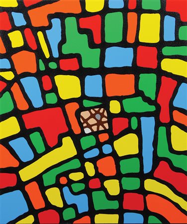 Nido Davide Città Plastiche - Shangai Italia, 2010 multiplo materico su...