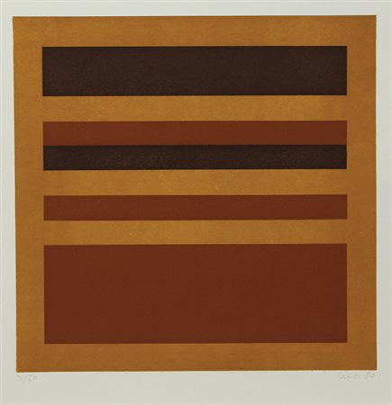 Ciussi Carlo Senza titolo, 1980 incisione su carta, cm. 50/70, es. 31/50...