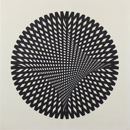 Grignani Franco Senza titolo litografia su carta, cm. 70x70, es. 13/50...