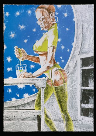 De Grandi Francesco Insonnia stellare, 2000 cartella contenente una...