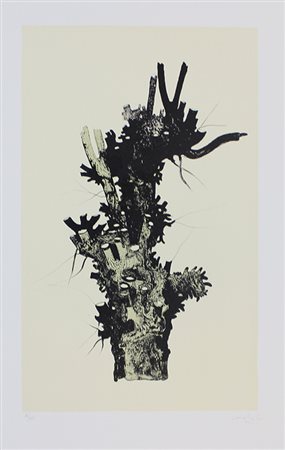 Mattioli Carlo Albero 3, 1977 litografia a 3 colori su carta, cm. 66x44,5,...