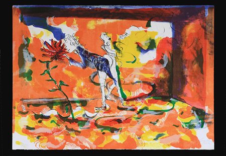 Cingolani Marco Wilde & Nietsche, 2000 litografia su carta, cm. 50x70, es....