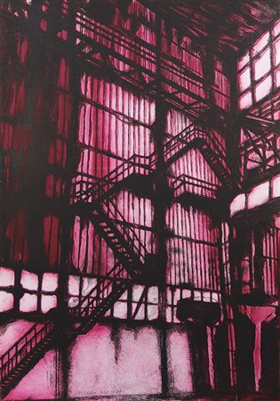 Chiesi Andrea Clandestina I, 2000 acquaforte e acquatinta su carta Magnani...