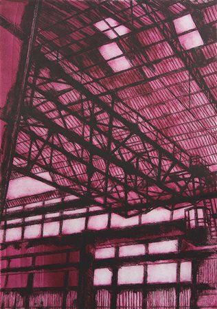 Chiesi Andrea Clandestina II, 2000 acquaforte e acquatinta su carta Magnani...