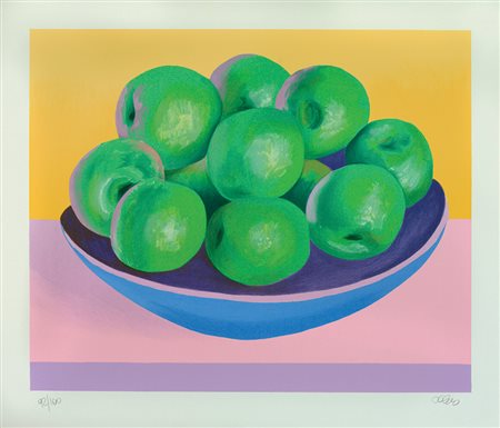 Salvo Settembre litografia su carta, cm. 70x80, es. 73/100 firmata in basso a...