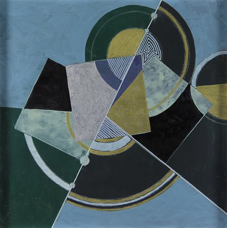 Manent Danilo Senza titolo, 2012 lotto di 2 tecniche miste su tavola entro...