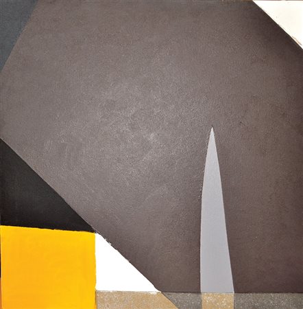 Fusi Walter Colori cantori olio su tela, cm. 60x60 firmato