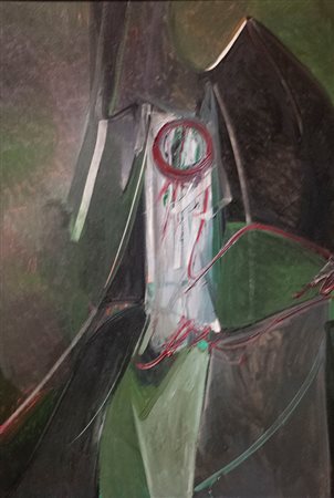 Ruggeri Piero Napoleone, (anni '70) olio su tela, cm. 80x60 firmato,...