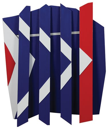 Nicolato Gianfranco Blu O. V. Madì. Variante con movimento manuale, 2005...