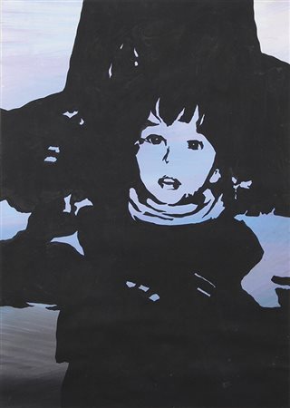 Ferrari Loris Senza titolo, 1978 coppia di tecniche miste su carta, cm. 50x70...