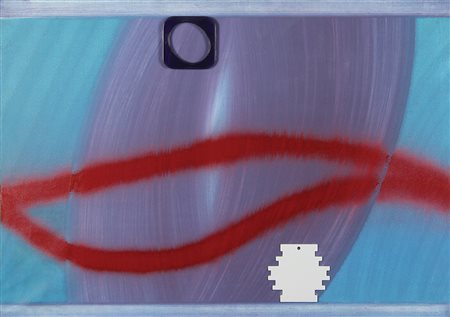 Dangelo Sergio Osservatoire puor ray, 1973 tecnica mista e applicazioni su...