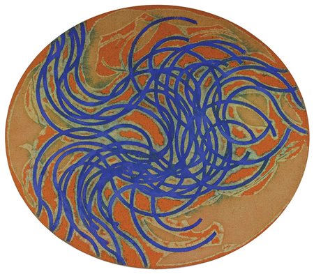 Ciussi Carlo XXVII, 1990 olio su tela, cm. 70x80 (ovale) firmato, intitolato...