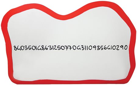 Pistoletto Michelangelo Frattali 1999/2000 specchio e smalto, cm. 57x76...