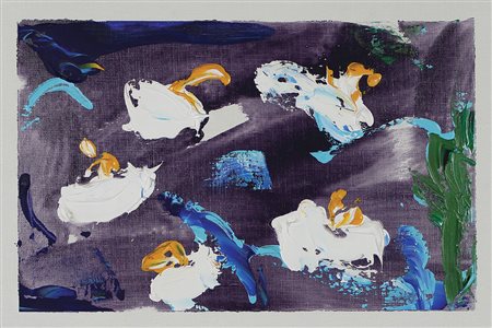 Schifano Mario Senza titolo, seconda metà anni '80 smalto e acrilico su tela,...