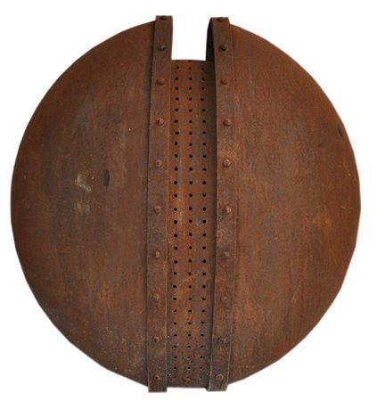 Ievolella Antonio Senza titolo, 1991 ferro ossidato, cm. 69x60x30 (prototipo)...