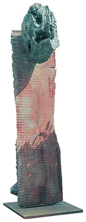 Spagnulo Giuseppe Senza titolo, 1998 scultura in ferro, piombo e bronzo, cm....