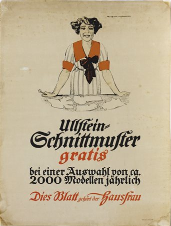 Gino de Finetti (1877-1955) Modelli di taglio Ullstein, 1910-1914 Litografia...
