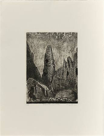 Remo Giatti (1954) Cime trentine, 2000/2001 Lotto unico composto da 2...