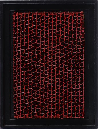 Ezio Bruno Caraceni (1927-1986) Senza titolo, 1967 Cartone ondulato dipinto...