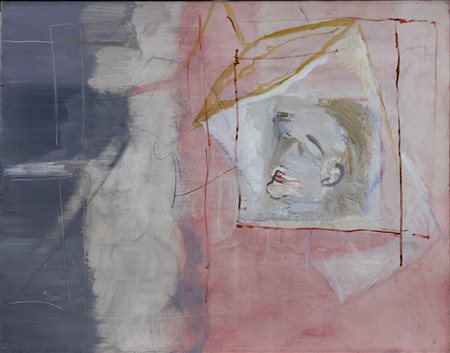 Alberto Gianquinto (1929-2003) Ritratto, 1980 Olio su tela cm 73x92...