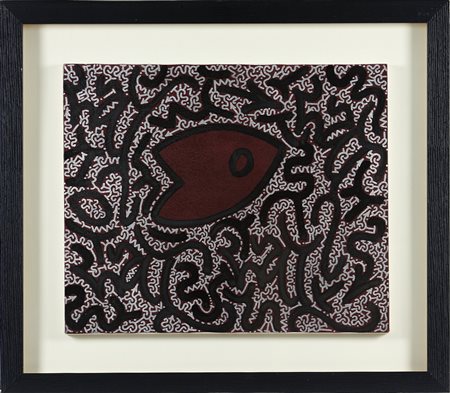 LA II (Angel Ortiz) (NULL) Senza titolo Acrilico su tela cm 51x61 Firma sul...