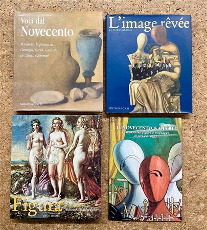 COLLETTIVE D'ARTE DEL XX SECOLO - Lotto unico di 4 cataloghi