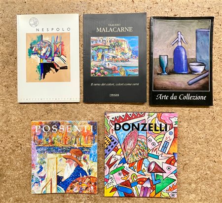ARTA FIGURATIVA ITALIANA - Lotto unico di 5 cataloghi