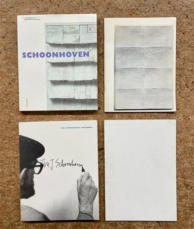 JAN SCHOONHOVEN - Lotto unico di 4 cataloghi