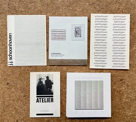 JAN SCHOONHOVEN - Lotto unico di 5 cataloghi
