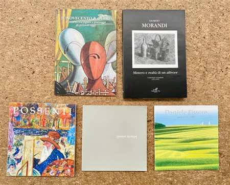 ARTE ITALIANA DEL DOPOGUERRA - Lotto unico di 5 cataloghi