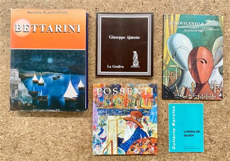 PITTORI FIGURATIVI ITALIANI - Lotto unico di 5 cataloghi