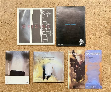 VASCO BENDINI - Lotto unico di 5 cataloghi