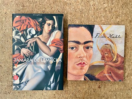 FRIDA KAHLO E TAMARA DE LEMPICKA - Lotto unico di 2 cataloghi
