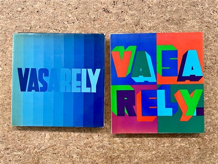 VICTOR VASARELY - Lotto unico di 2 cataloghi