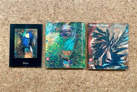 GIANNI DOVA - Lotto unico di 3 cataloghi