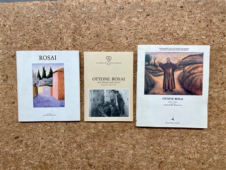 OTTONE ROSAI - Lotto unico di 3 cataloghi
