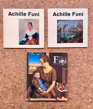 ACHILLE FUNI - Lotto unico di 3 cataloghi