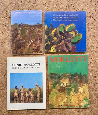 ENNIO MORLOTTI - Lotto unico di 4 cataloghi