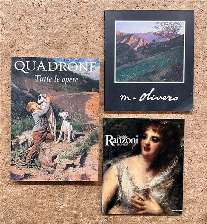 PITTURA ITALIANA DELL'800 - Lotto unico di 3 cataloghi