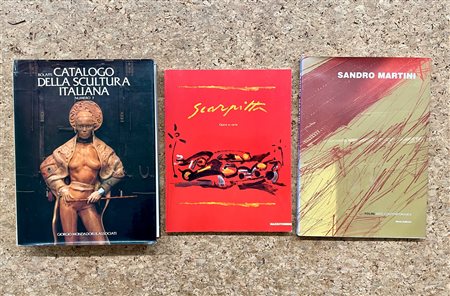 SANDRO MARTINI E SALVATORE SCARPITTA - Lotto unico di 3 cataloghi
