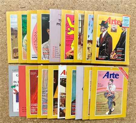 ARTE MAGAZINE - Lotto unico di numerose riviste d'arte