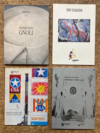 ARTE ITALIANA DEL DOPOGUERRA - Lotto unico di 4 cataloghi